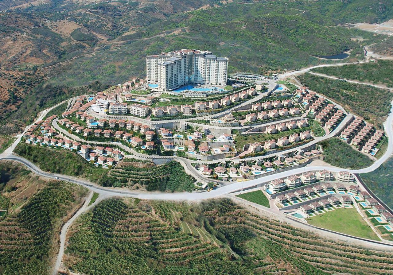 Gold City 1+1 Villa In Free Aquapark Alanya Exteriér fotografie