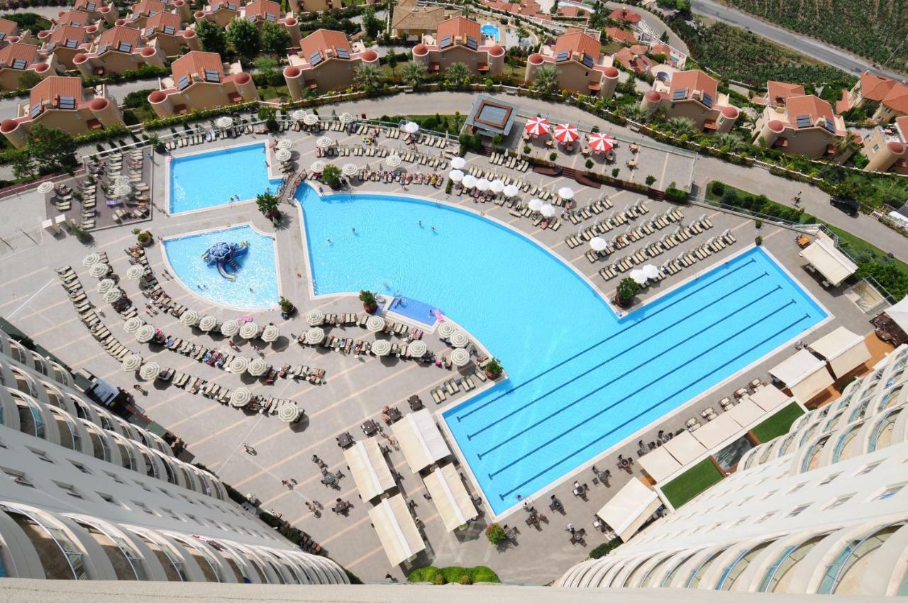 Gold City 1+1 Villa In Free Aquapark Alanya Exteriér fotografie