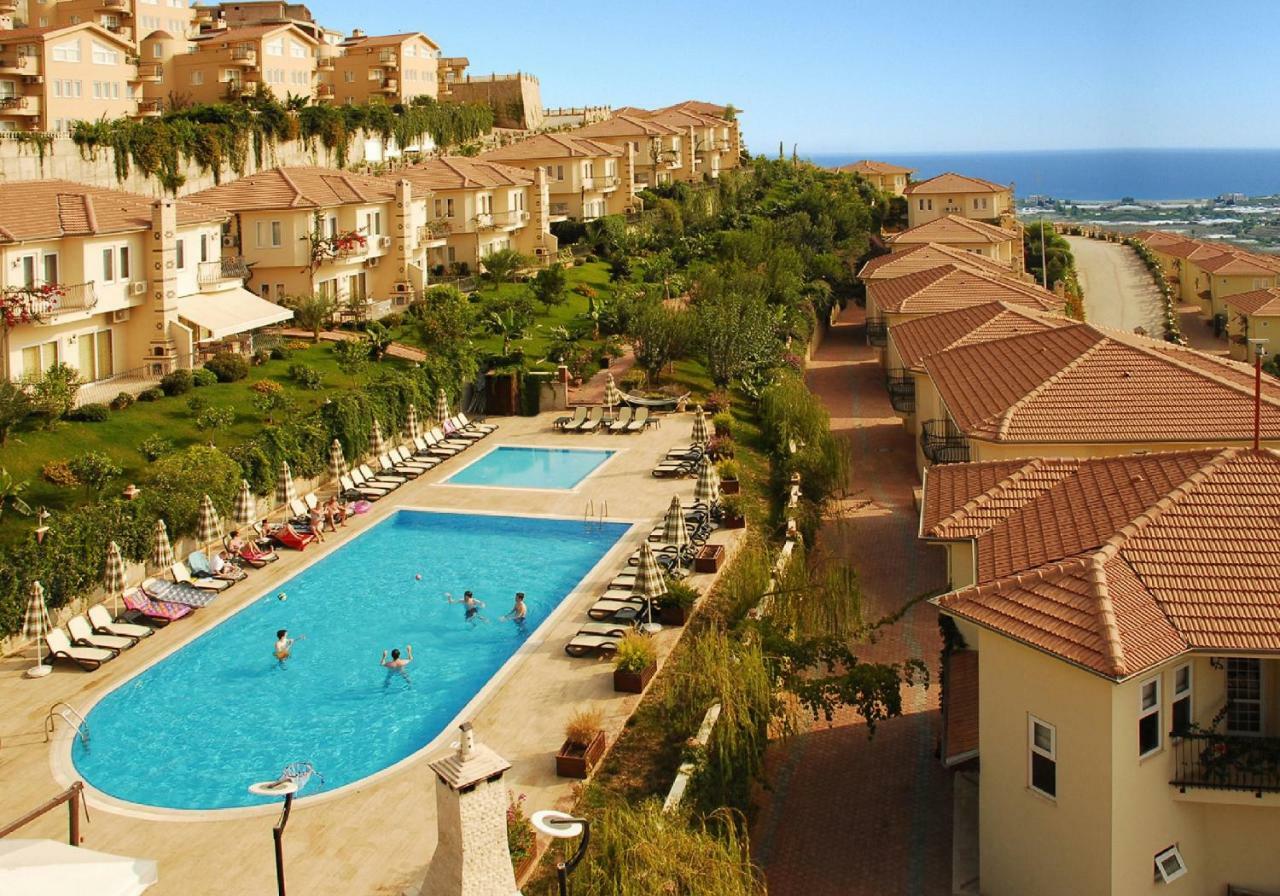 Gold City 1+1 Villa In Free Aquapark Alanya Exteriér fotografie