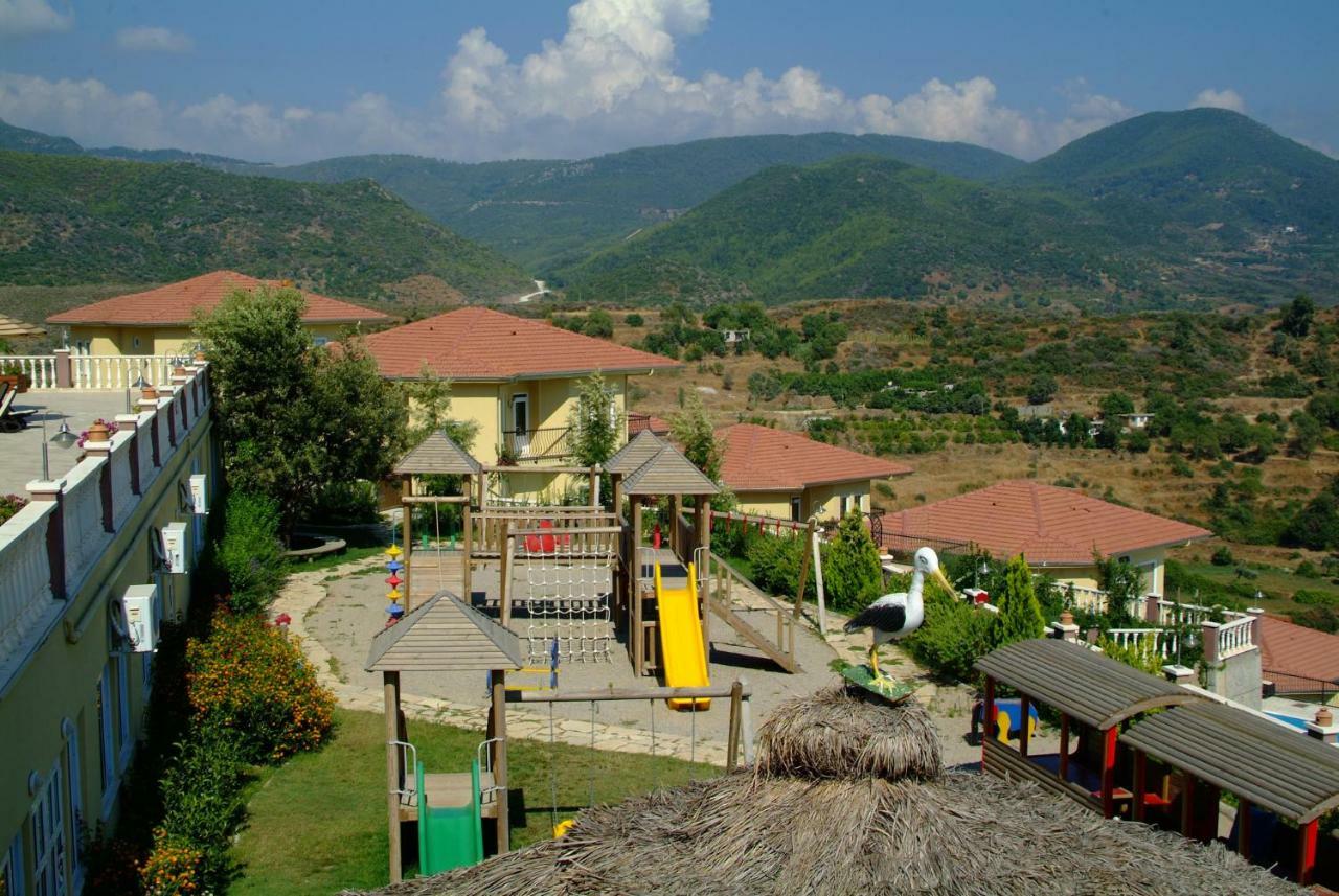 Gold City 1+1 Villa In Free Aquapark Alanya Exteriér fotografie