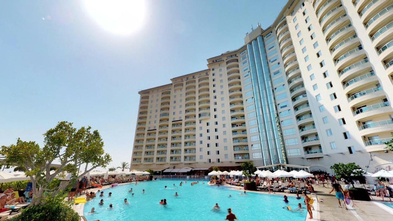 Gold City 1+1 Villa In Free Aquapark Alanya Exteriér fotografie