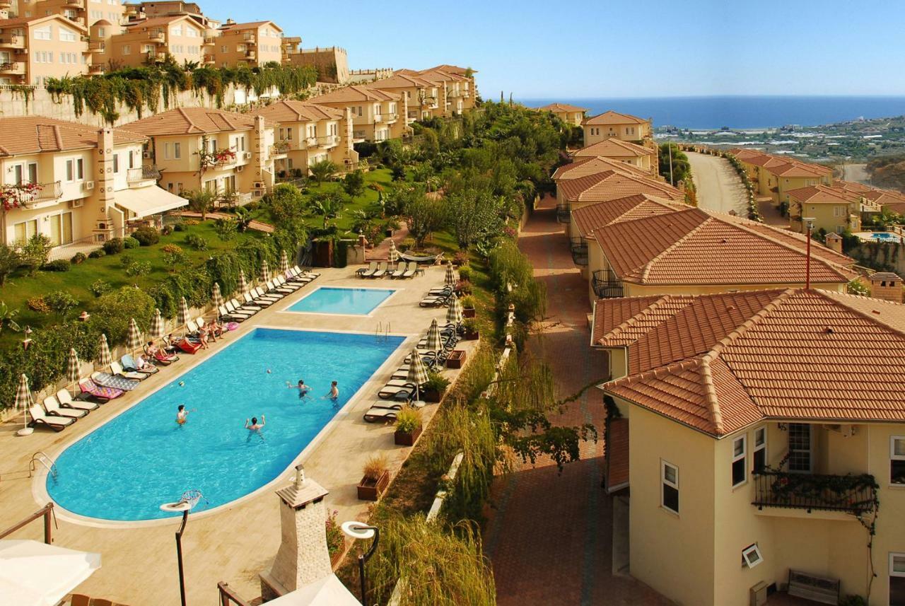 Gold City 1+1 Villa In Free Aquapark Alanya Exteriér fotografie